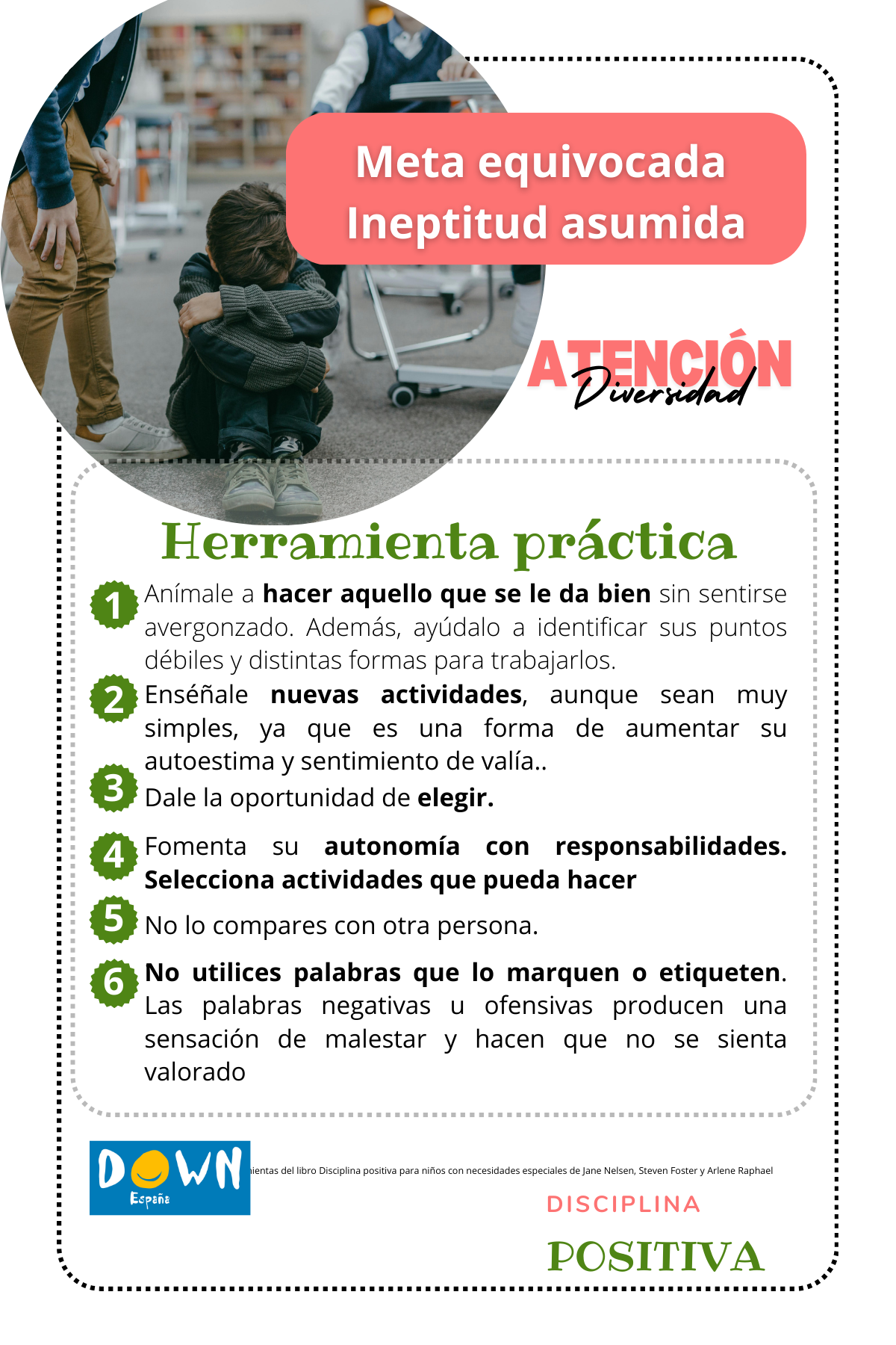 Tarjetas de ineptitud asumida